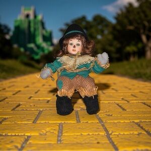 Collectible Marie Osmond "Baby Scarecrow" doll